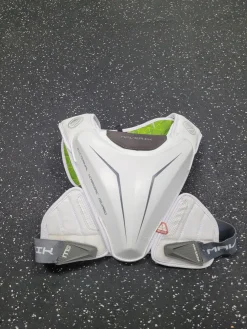 Used Maverik M5 Lacrosse Shoulder Pads White SM
