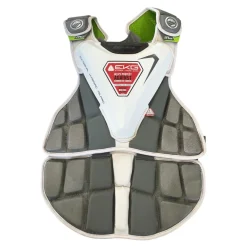 Used Maverik MAX EKG LAX Goalie Chest M White XS