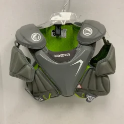 Used Maverik MX EKG Lacrosse Shoulder Pads Grey SM