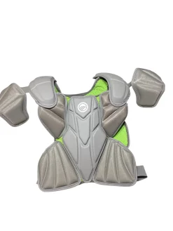 Used Maverik MX EKG Lacrosse Shoulder Pads Grey LG
