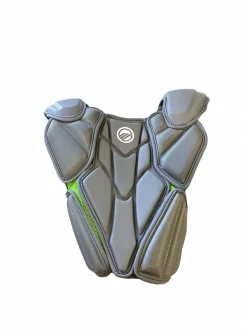 Used Maverik MX Lacrosse Shoulder Pads Grey MD