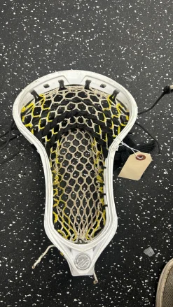 Used Maverik OPTIK 3 STRUNG Mens Lacrosse Head White