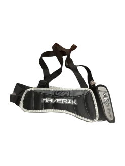 Used Maverik RIB PADS Lacrosse Rib Pads Black XS