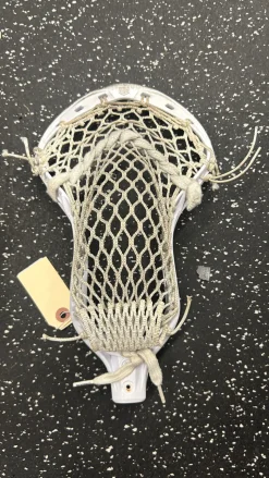 Used Maverik TACKTIK 3 STRUNG Mens Lacrosse Head White