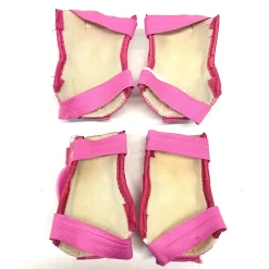Used MINNIE MOUSE Inline Protective Set Pink Youth