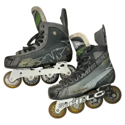Used Mission INHALER AC7 Senior Aggressive Skates Black Senior 5
