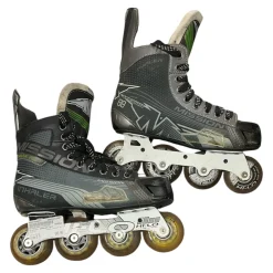 Used Mission INHALER AC7 Senior Aggressive Skates Black Senior 5