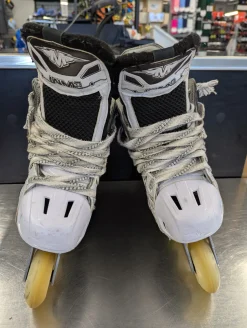Used Mission INHALER WM 03 Senior Roller Quad Skates White Senior 4