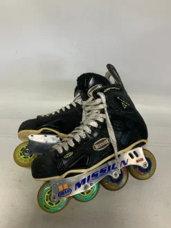 Used Mission PROTO V Senior Aggressive Skates Black Senior 11