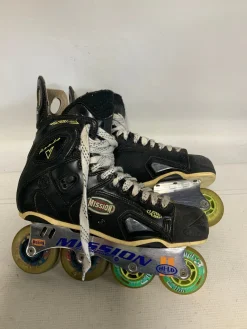 Used Mission PROTO V Senior Aggressive Skates Black Senior 11