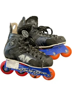Used Mission SI VIOLATOR Junior Aggressive Skates Black Junior 02