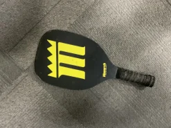 Used MONARCH WOOD PADDLE Pickleball Racquet Black