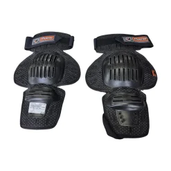 Used MOOSE MOTO KNEE PADS Adult Knee Guard Black Senior