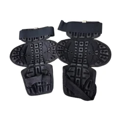 Used MOOSE MOTO KNEE PADS Adult Knee Guard Black Senior