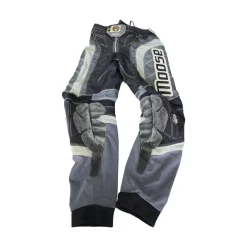 Used MOSSOE XCR MOTO PANTS SIZE32 Adult Bottom Black LG
