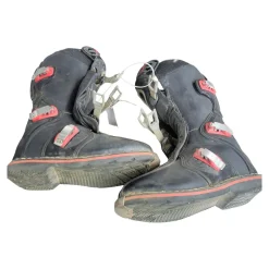 Used MSR MXT MOTO BOOTS Junior Boots Black Junior 05