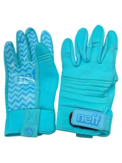 Used NEFF Adult Gloves Navy Blue 13"