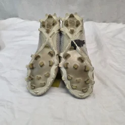 Used New Balance FREEZE LAX Cleats Mens White Senior 8.5