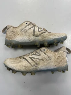 Used New Balance LAX Cleats Womens White Senior 5.5