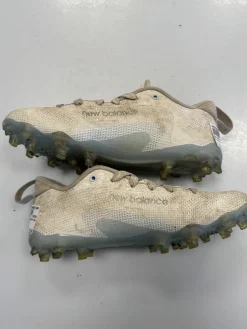 Used New Balance LAX Cleats Womens White Senior 5.5