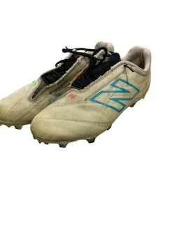 Used New Balance LAX Cleats Mens White Senior 9.5