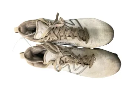 Used New Balance LAX Cleats Mens White Senior 11.5