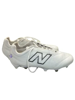 Used New Balance LAX Cleats Mens White Senior 10.5