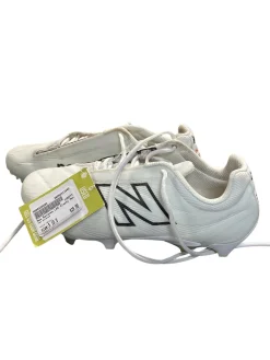 Used New Balance LAX Cleats Mens White Senior 10.5