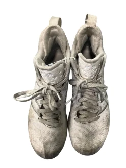 Used New Balance LAX Cleats Mens Grey Senior 6.5