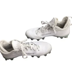 Used New Balance LAX Cleats Mens White Senior 8.5