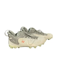 Used New Balance LAX Cleats Mens Grey Senior 10.5