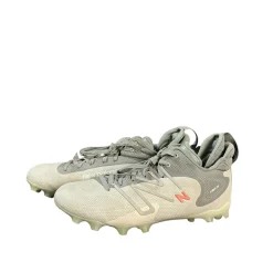 Used New Balance LAX Cleats Mens Grey Senior 10.5