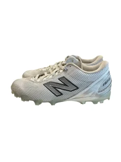 Used New Balance LAX Cleats Mens White Senior 7.5