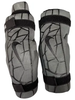 Used Nike ARM PADS Lacrosse Arm Pads/Guards Grey LG