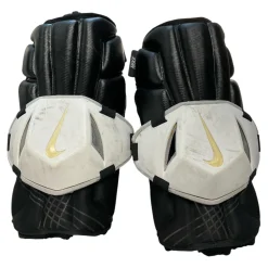 Used Nike ELBOWS Lacrosse Arm Pads/Guards Black Senior