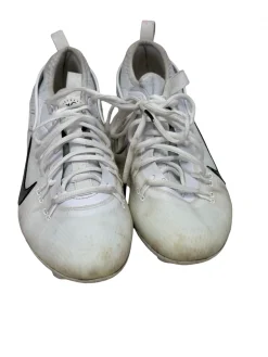 Used Nike HUARACHE 9 ELITE LOW LAX FD00089-101 Mens Lacrosse Cleats Mens White Size 12