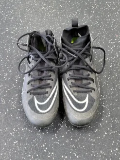 Used Nike Hurache LAX Cleats Mens Black Senior 8.5
