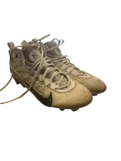 Used Nike LAX Cleats Mens White Senior 11