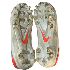 Used Nike LAX Cleats Mens Orange Senior 7.5