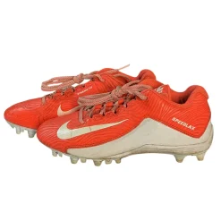 Used Nike LAX Cleats Mens Orange Senior 7.5