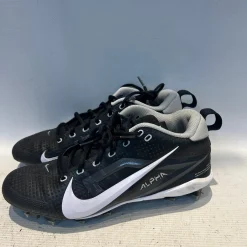 Used Nike LAX Cleats Mens Black Senior 10