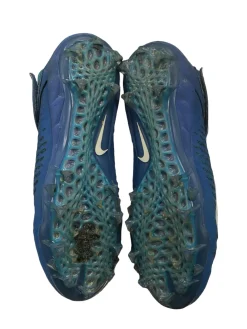Used Nike LAX Cleats Mens Royal Blue Senior 11