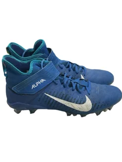 Used Nike LAX Cleats Mens Royal Blue Senior 11