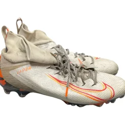 Used Nike LAX Cleats Mens White Senior 12