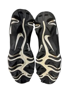 Used Nike LAX Cleats Womens Black And White Senior 6.5