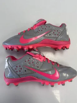 Used Nike LAX Cleats Womens Grey Senior 6.5