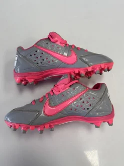 Used Nike LAX Cleats Womens Grey Senior 6.5