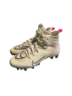 Used Nike LAX Cleats Womens White Senior 7