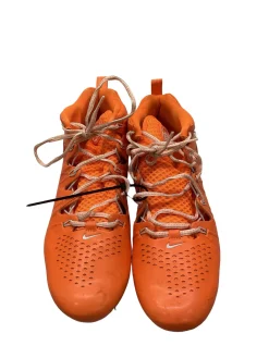 Used Nike NIKE HUARACHE 4 LAX LE TOTAL ORANGE/META LAX Cleats Mens Orange Senior 11.5