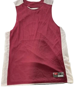 Used Nike NIKE REVERSIBLE JERESY MD Lacrosse Top A Maroon MD